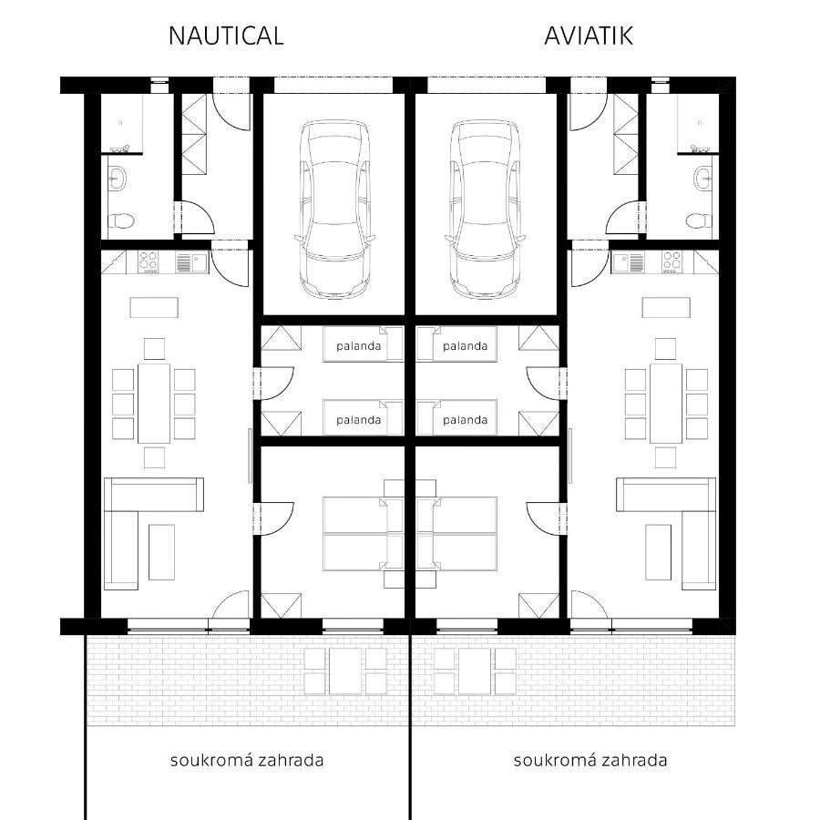 Apartmany Modrinovy Dum Horní Planá エクステリア 写真